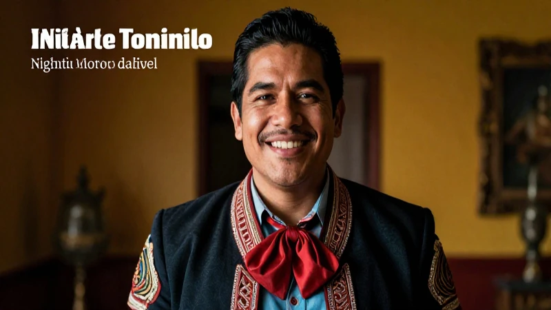 Hombre mexicano atractivo en atmósfera cinematográfica