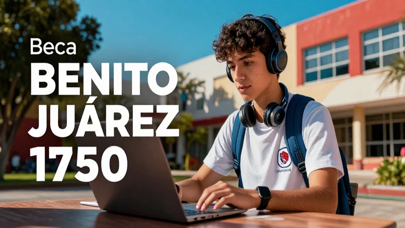 Beca Benito Juárez 1750: requisitos y beneficios