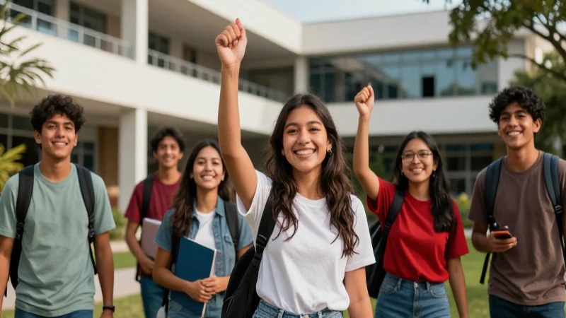 Éxitos vibrantes de estudiantes mexicanos