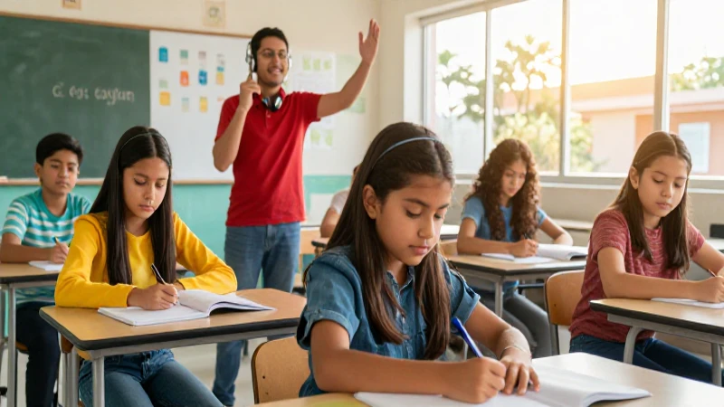 Estudiantes mexicanos triunfan en aula moderna
