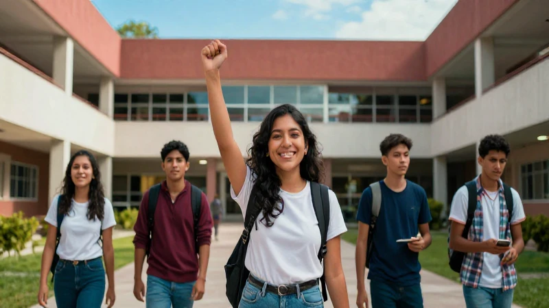 Éxito académico vibrante en México