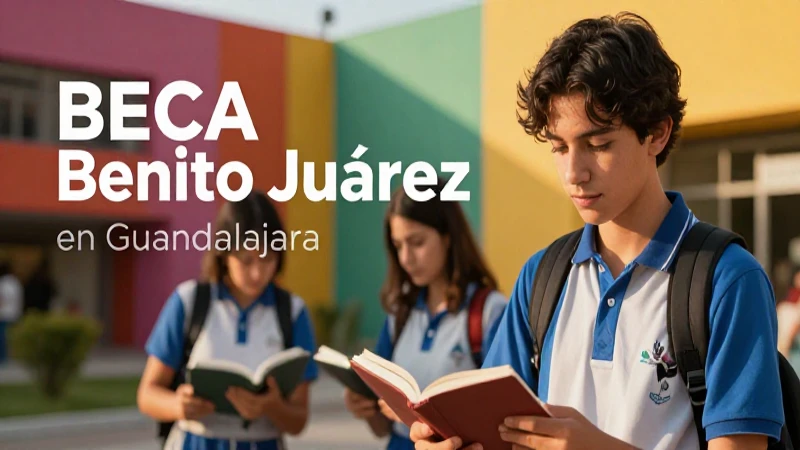 Beca Benito Juárez: Cómo obtenerla en Guadalajara