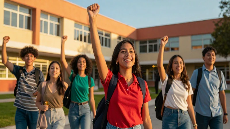 Estudiante mexicano triunfa en campus moderno