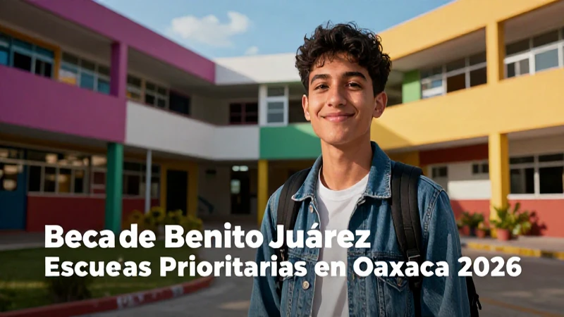 Requisitos Beca Benito Juárez: Oaxaca 2026
