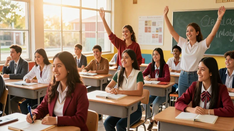 Estudiantes mexicanos celebran su logro académico