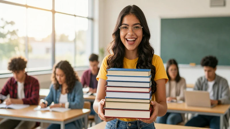 Cuáles son los requisitos para obtener la beca Benito Juárez en julio y agosto 65 Estudiante mexicano con libros bajo luz cinematográfica