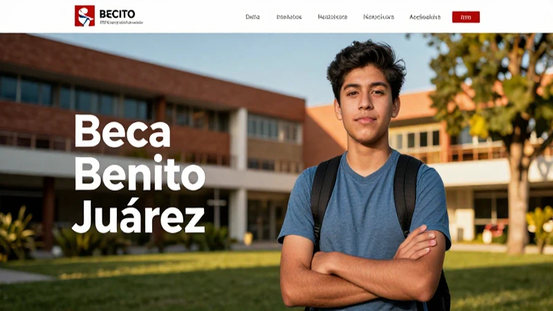 Encuentra el portal de la beca Benito Juárez