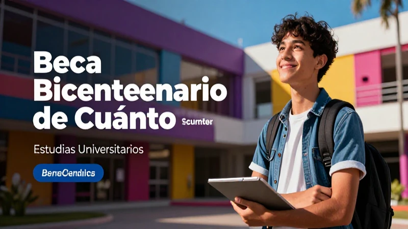 Beca Bicentenario: cobertura de estudios universitarios