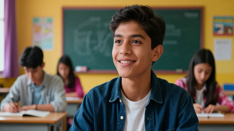 Joven mexicano exitoso con esperanza académica