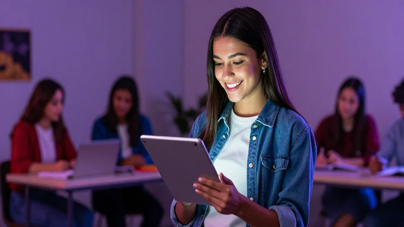 Estudiante mexicano exitoso en universidad moderna