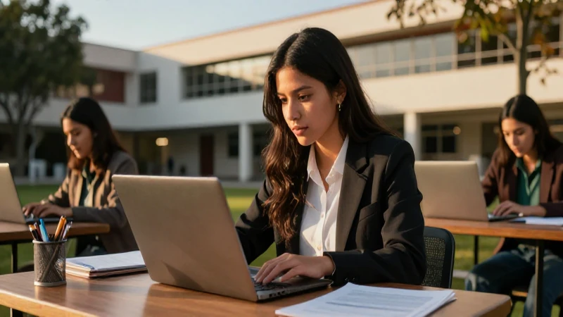 Beca joven: solicitud en campus inspirador