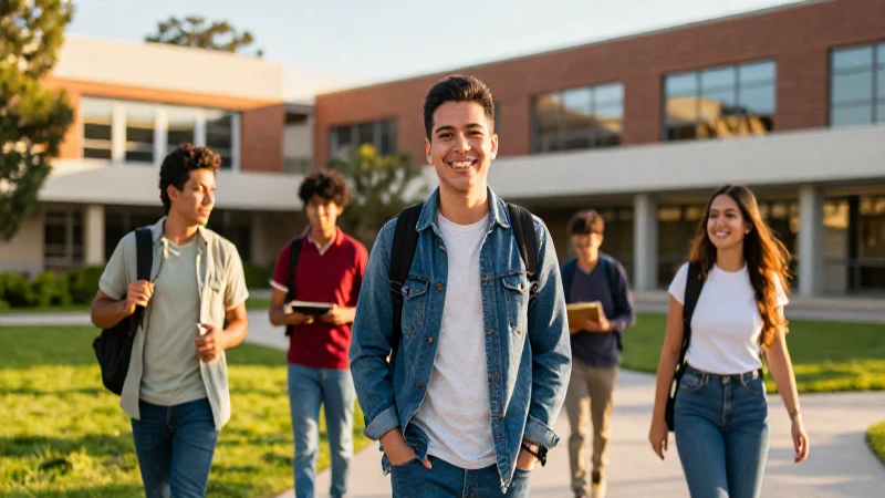 Estudiantes universitarios mexicanos son vibrantes y modernos