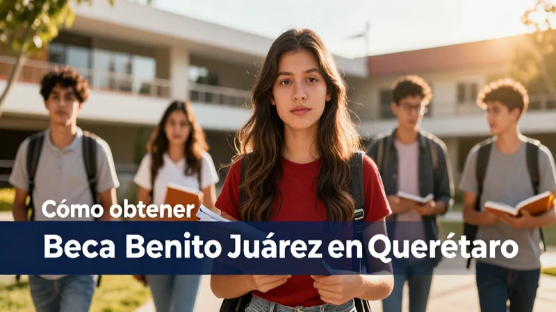 Obtén tu beca Benito Juárez en Querétaro