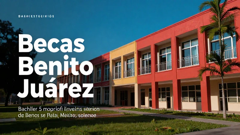 Requisitos y beneficios de las Becas Benito Juárez