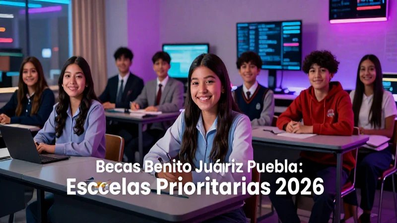 Becas Benito Juárez: apoyo a estudiantes en Puebla
