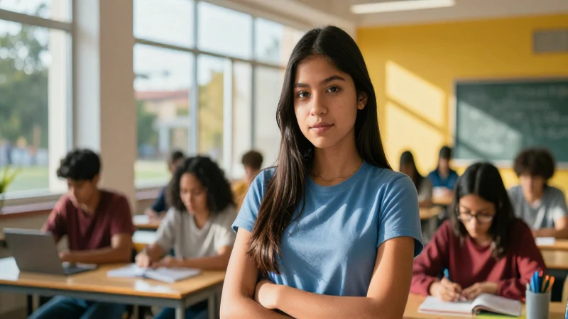 Joven mexicano exitoso en entorno moderno