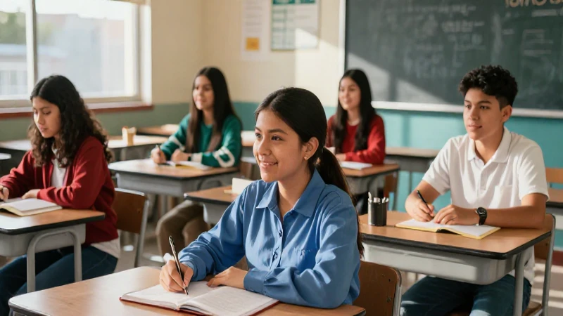 Dónde son las escuelas prioritarias en Tamaulipas para becas 2026 49 Éxito educativo mexicano en aula moderna