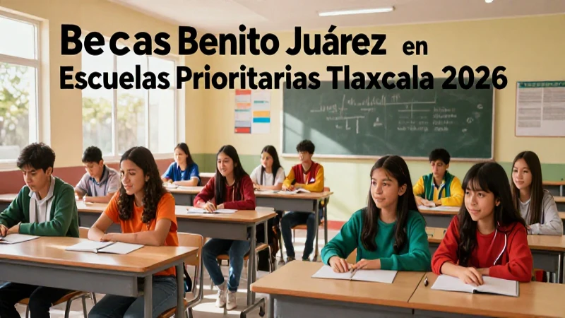 Escuelas prioritarias para becas Tlaxcala