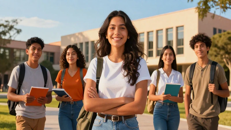 Estudiante mexicano en éxito académico