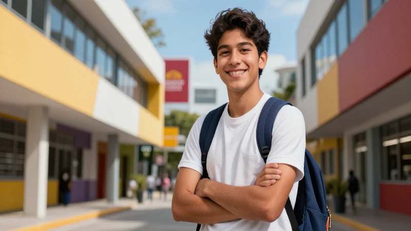Estudiante exitoso de Conalep en la Ciudad de México