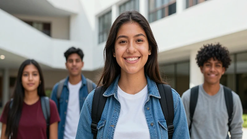 Cuál es el monto de las becas de bachillerato y cómo se calculan 2 Joven mexicano sonriente en moderno campus