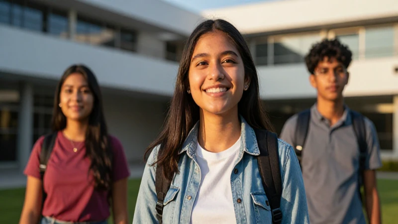 Joven mexicano mira un futuro brillante