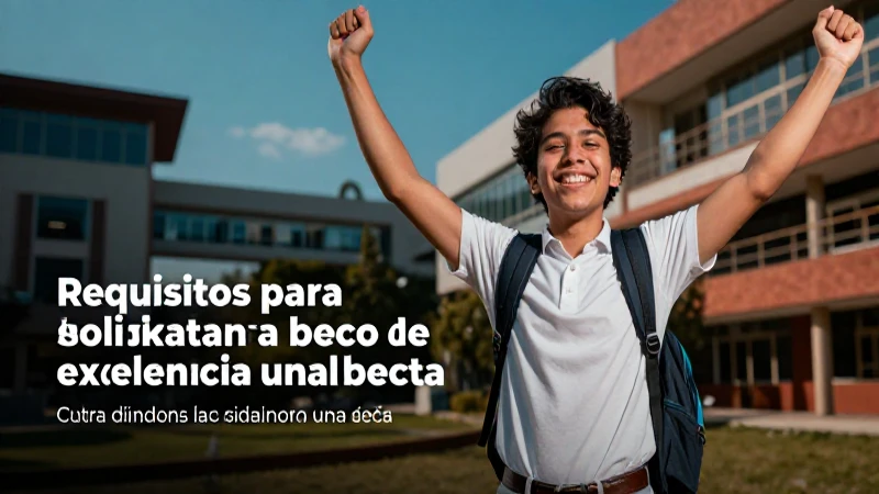 Becas de excelencia para jóvenes mexicanos