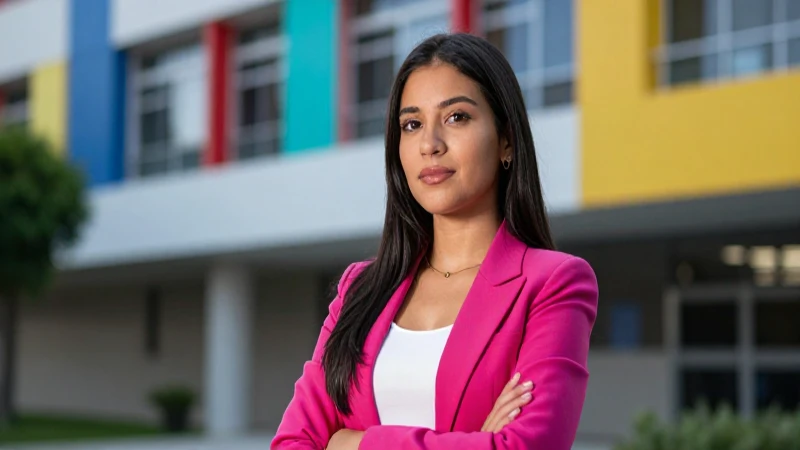 Joven mexicana exitosa en la universidad