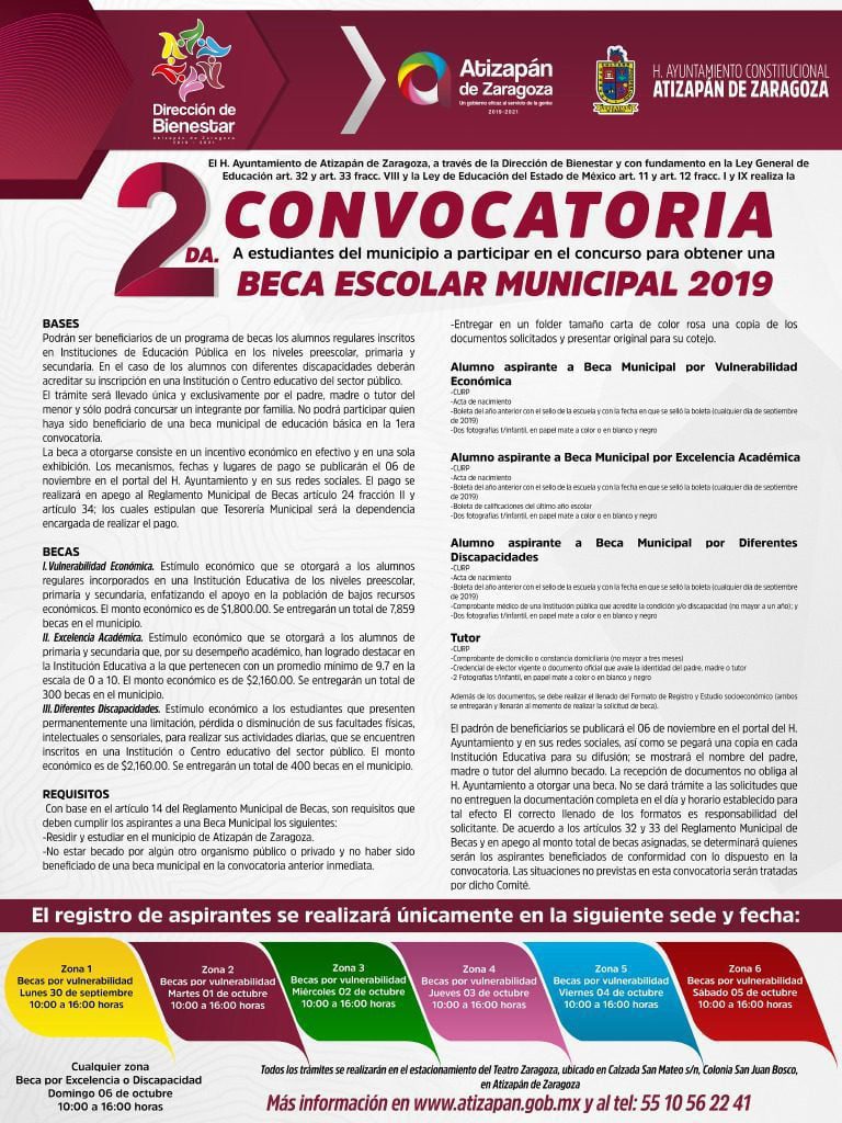 Becas disponibles en Atizapán de Zaragoza: opciones y requisitos