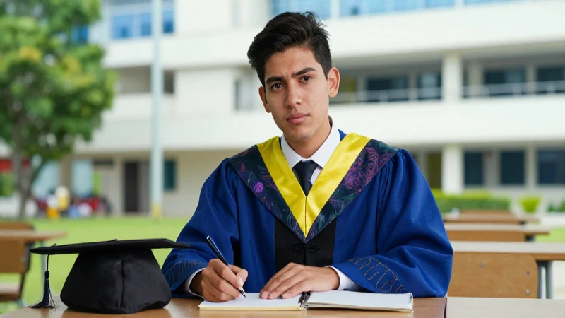 Estudiante mexicano logra gran éxito académico