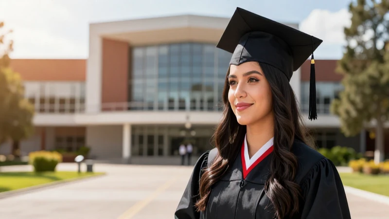 Estudiante mexicana graduada en Guanajuato