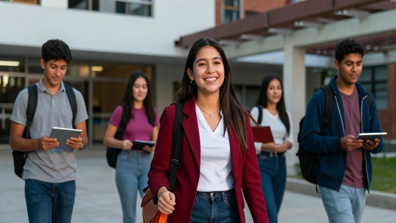 Retrato cinematográfico de estudiantes mexicanos en universidad
