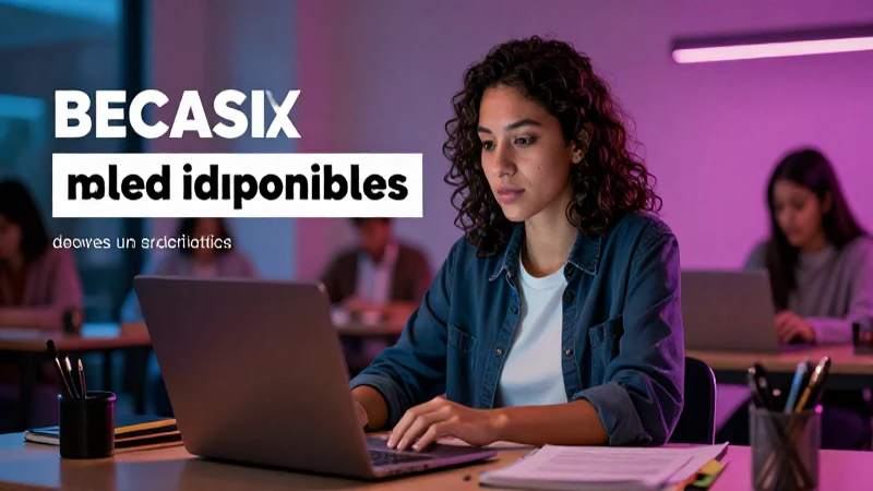 Proceso de solicitud de becas privadas