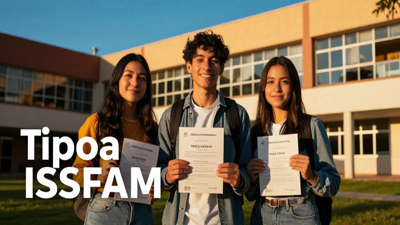 Resultados de becas ISSFAM: éxito académico vibrante