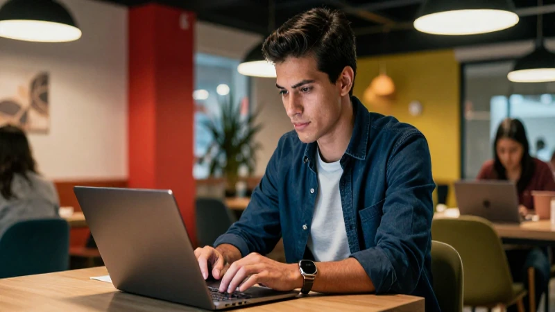 Emprendedor mexicano moderno y exitoso