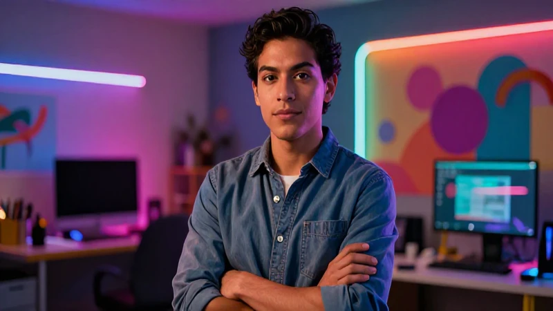 Retrato vibrante de innovación mexicana