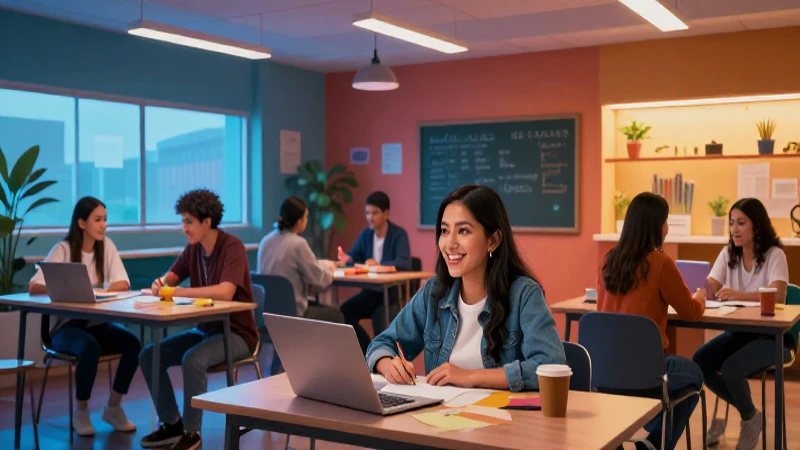 Estudiantes mexicanos triunfan en un ambiente de aprendizaje moderno
