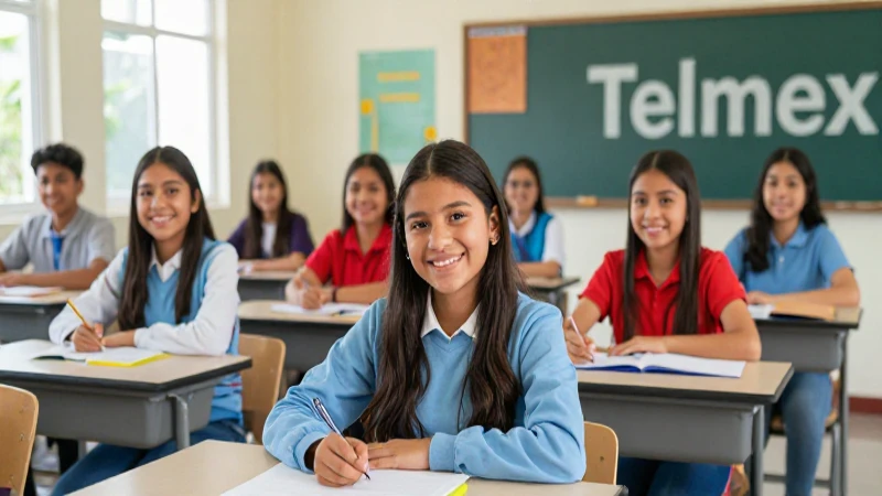 Becas Telmex para secundaria disponibles