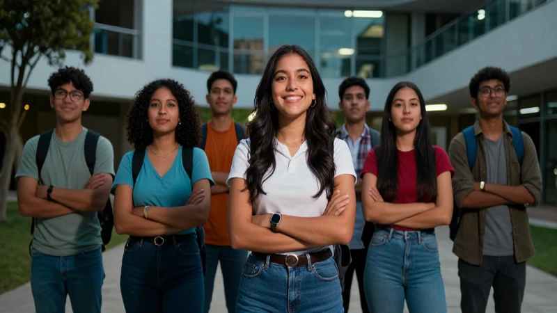 Estudiantes mexicanos encuentran progreso y oportunidad