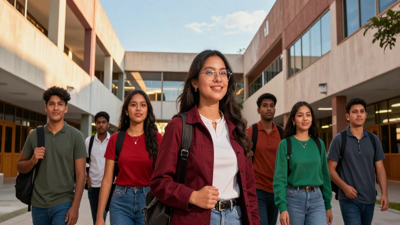 Estudiantes mexicanos triunfan en una universidad moderna