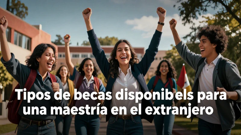 Becas para maestría en el extranjero