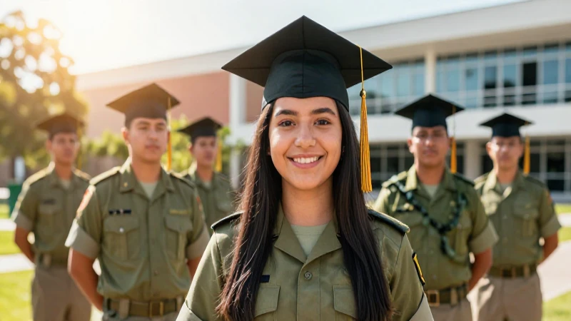 Becas militares ofrecen oportunidades educativas en secundaria