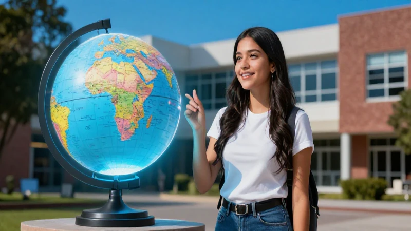 Estudiante mexicano persigue metas universitarias