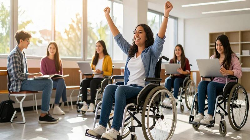 Becas para promover el bienestar de personas con discapacidad