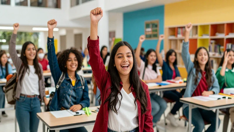 Qué tipos de becas existen para combatir el abandono escolar 3 Estudiantes mexicanos celebrando éxito académico en campus moderno