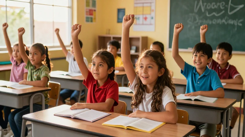 Diversos alumnos mexicanos celebran el éxito escolar