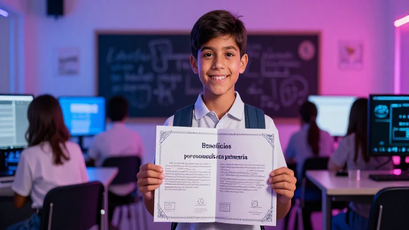 Becas escolares por excelencia académica