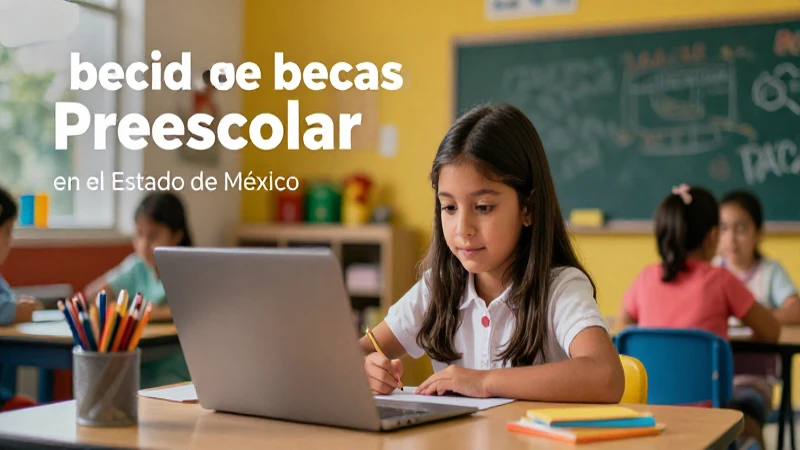 Buscar becas preescolares en el Estado de México