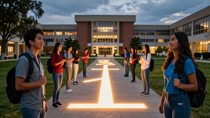 Estudiante mexicana encuentra su oportunidad universitaria