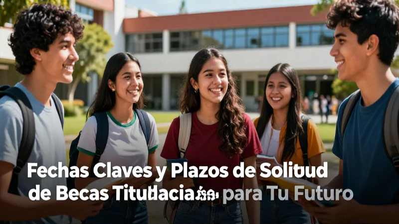 Fechas clave de becas 2026 para estudiantes mexicanos